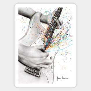 The Guitar Solo Sticker